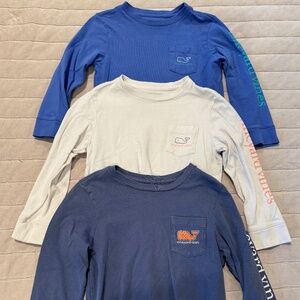 3 Vineyard Vines long sleeve t shirts